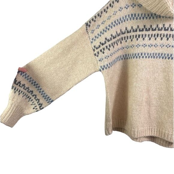 Madewell Somervell Fair Isle Turtleneck Sweater - Picture 5 of 6